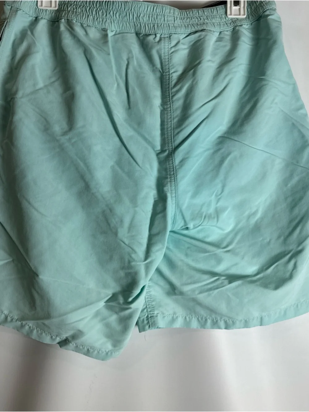 Ralph Lauren Polo Light Aqua Swim Trunks with Side Pocket